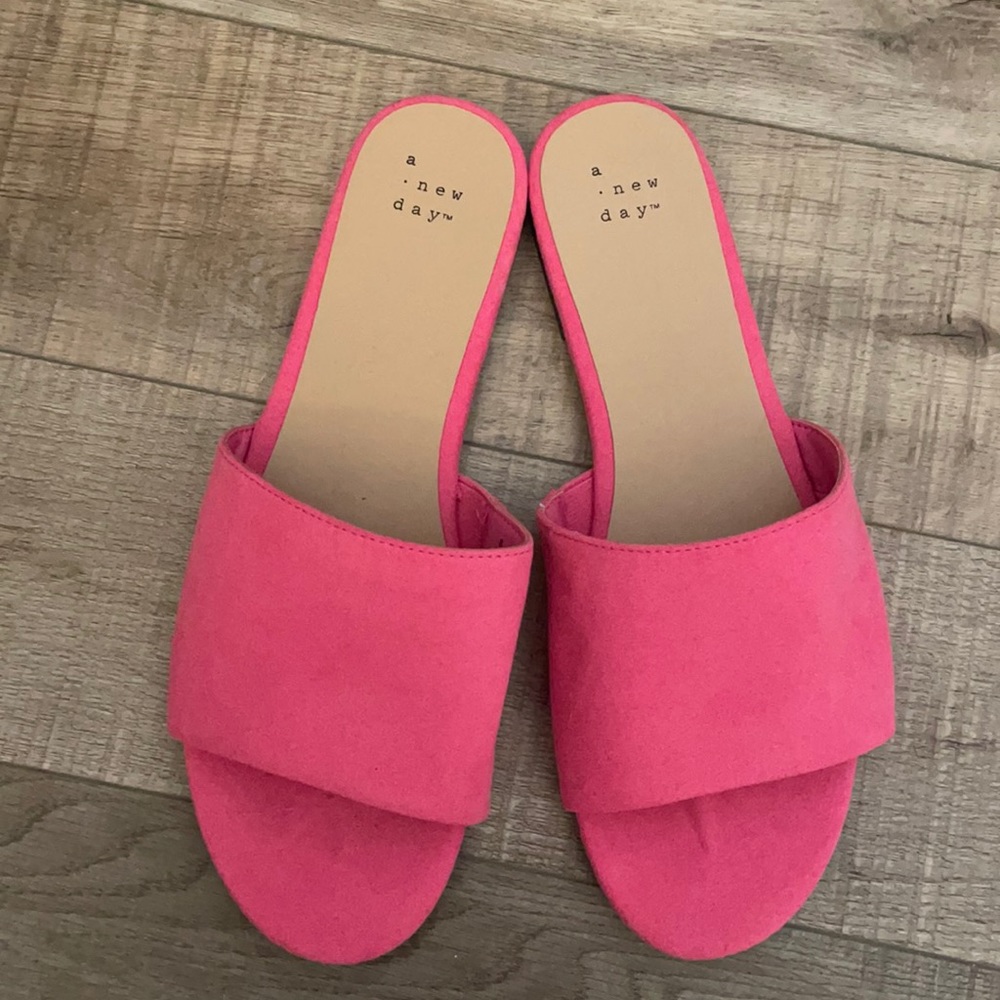 Pink Slide Sandals